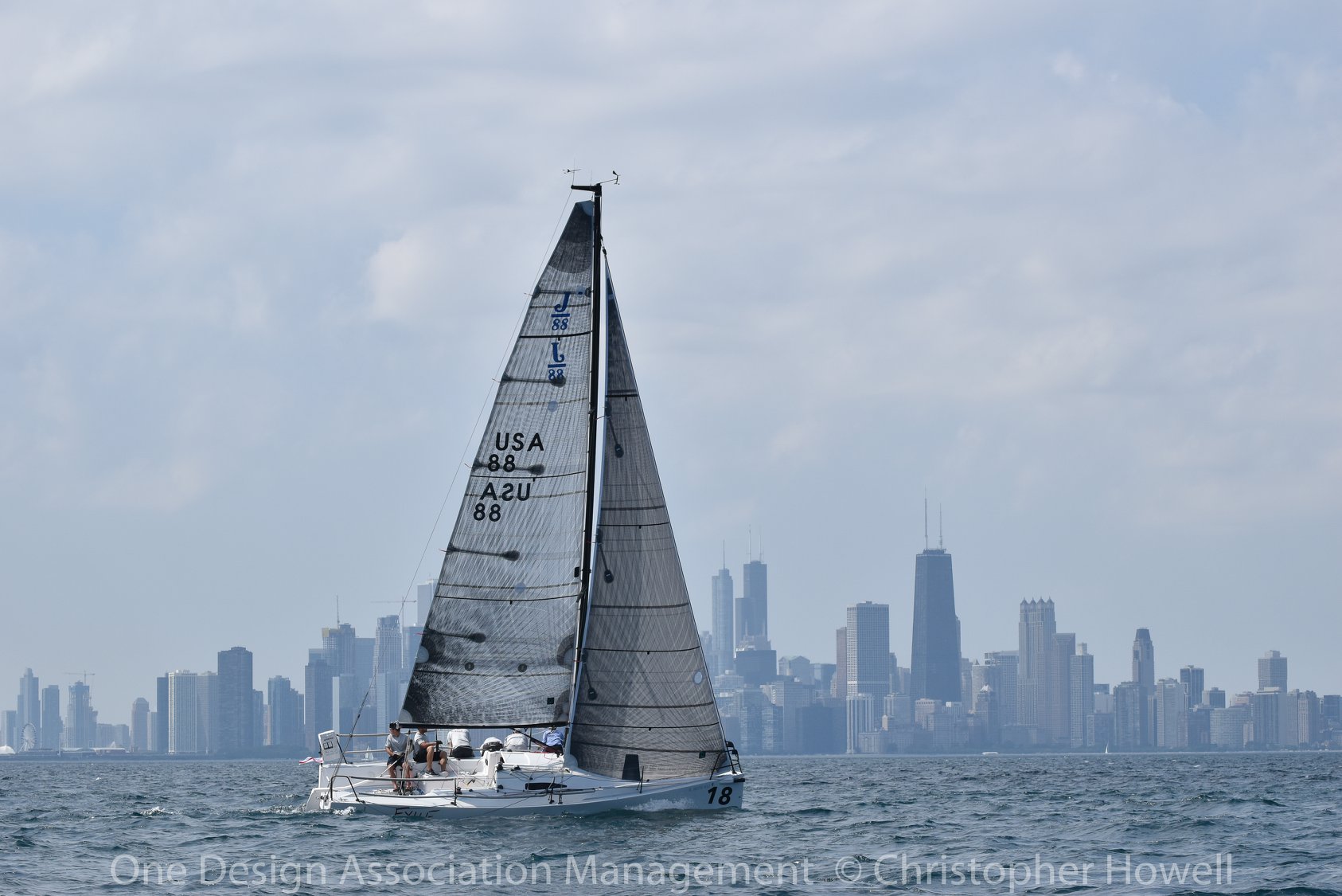 J/88 Chicago Sheldon Clark Regatta 